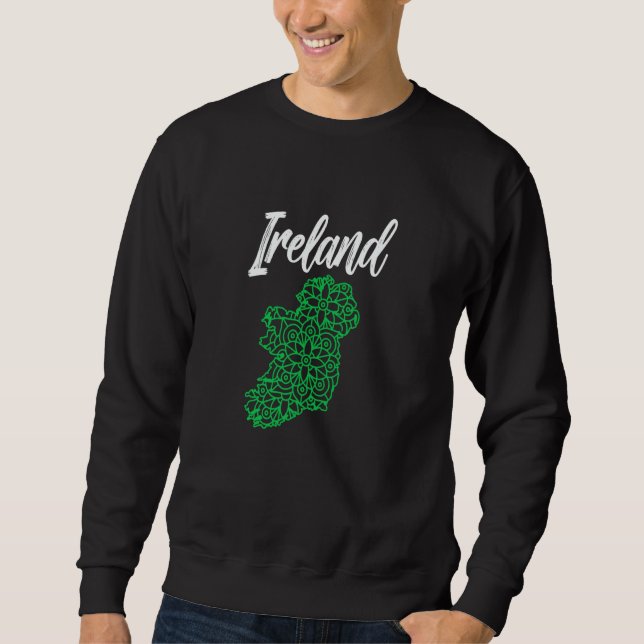 Moletom Ireland St Patricks Day Leprechaun Gaelic Irish St (Frente)
