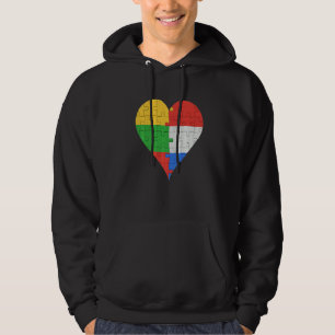 Moletom Irish Flag Heart, lituano
