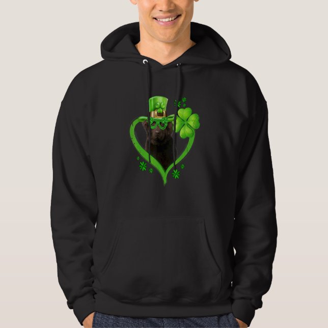 Moletom Irish Newland Dog Love Shamrock Rua Patrick S (Frente)