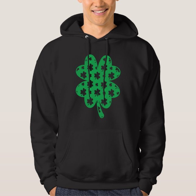 Moletom Irish Saint Paddy's Shamrock Happy St Patrick's Da (Frente)