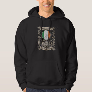 Moletom Irlanda Bandeira Orgulhosa Irlandeses Homens e Mul
