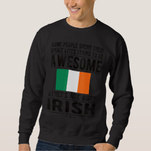 Moletom Irlandês Flag Irlandês Irish Roots 1