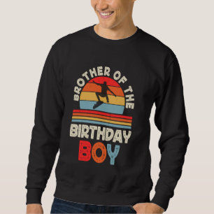Moletom Irmão Do Aniversário De Pé De Aniversário Bo