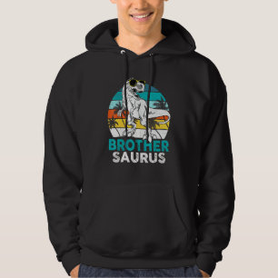 Moletom Irmão Saurus Dinossaur Matando Família T Rex Vint