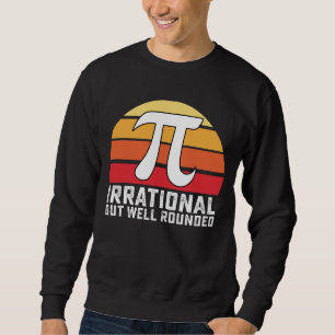Moletom Irracional, Mas Bem Arredondado Pi Day Math Vintag