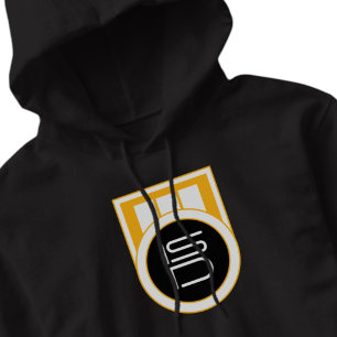 Moletom ISD Black Gold Streetwear Logotipo Retro
