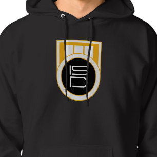 Moletom ISD Black Gold Streetwear Logotipo Retro