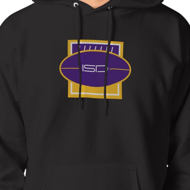 Moletom ISD End Zone Purple Gold Futebol Retrô (Criador carregado)