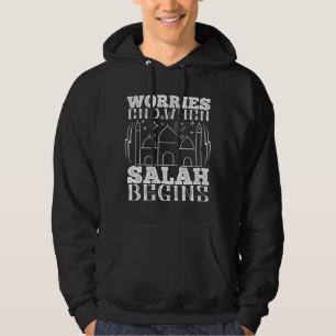Moletom Islã - As Preocupações Terminam Quando Salah Co