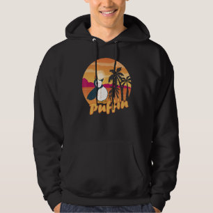 Moletom Islândia Animal Puffin Bird Beach Palm Tree Puffi