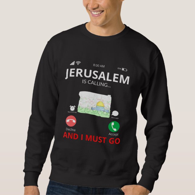 Moletom Israel Jerusalém (Frente)