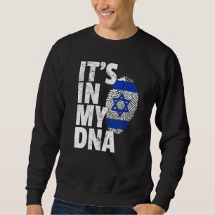 Moletom Israelense Bandeira Está no Meu Golpe de Natal Dna
