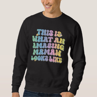 Moletom Isto É Como Uma Incrível Mamaw Parece Groovy Co
