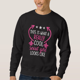 Moletom Isto É O Que Parece Uma Garota De Escoteiro Muito