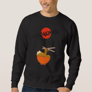 Moletom itadakimasu kanji tem bom apetite comendo japonês