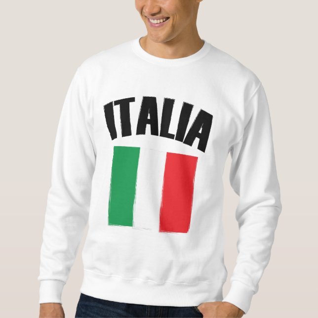 Moletom Italia Flag Itália (Frente)