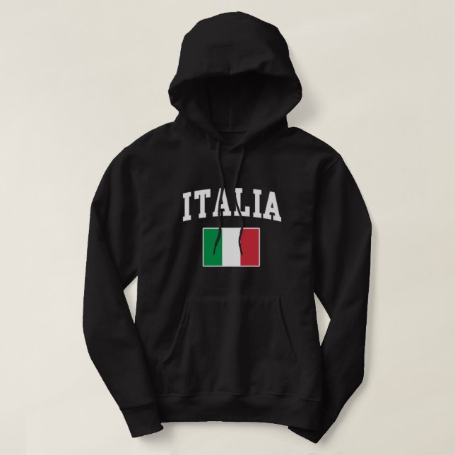 Moletom Italia Flag Itália Italiano Family Men Wome (Frente do Design)