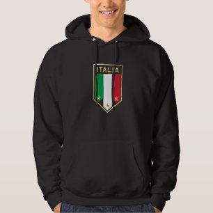 Moletom Italia Graphic Orud Italiana Flag Shield