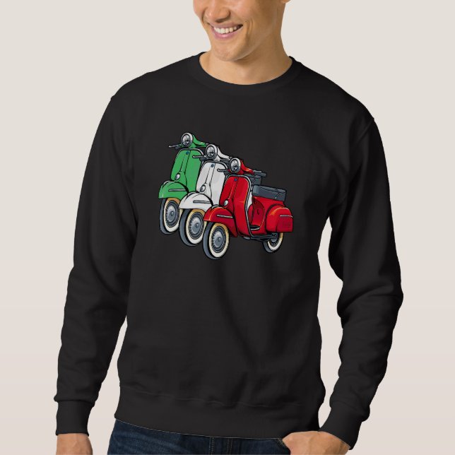 Moletom Italiano Biker Bike Rider Motorcycle Love Italy Sc (Frente)