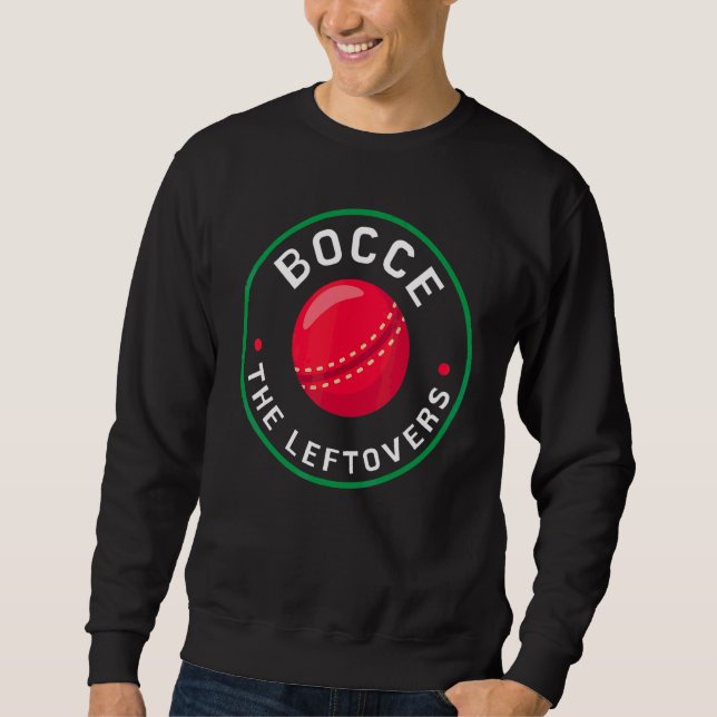 Moletom Italiano BOCCE BOCCI Bola OS RESTOS 2 (Frente)