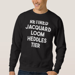 Moletom Jacquard Loom Heddles Tier aposentado