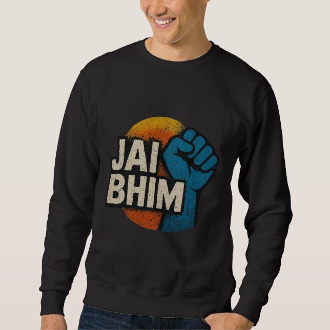 Moletom Jai Bhim | Symbol of Equality and Justice (Frente)