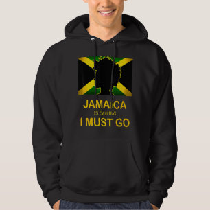Moletom Jamaica Está Chamando Eu Tenho Que Ir Orgulhosa Mu