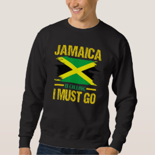 Moletom Jamaica Está Ligando E Eu Preciso Ir - Raízes De F