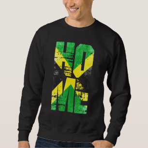 Moletom Jamaica Home Rastafarian Reggae Vintage Jamaican F