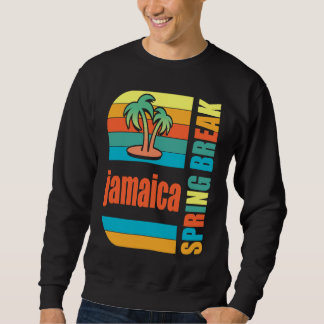 Moletom Jamaica Spring Break High School Retro Beach Graph