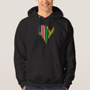 Moletom Jamaican American Love Jamaica E Eua 2