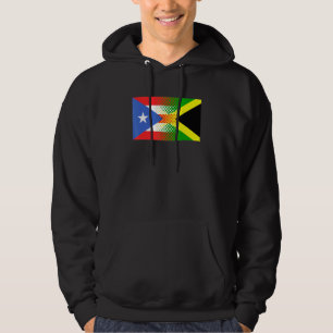 Moletom Jamaican Puerto Rican Flag Jamaica Porto Rico