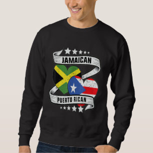 Moletom Jamaicano porto-riquenho Metade porto-riquenho met