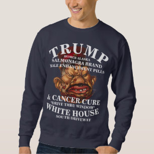 Moletom Janela da campanha para curar o câncer de TRUMP CÂ