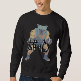 Moletom Japanese Retro Anime Bulldog MMA Mixed Martial Art