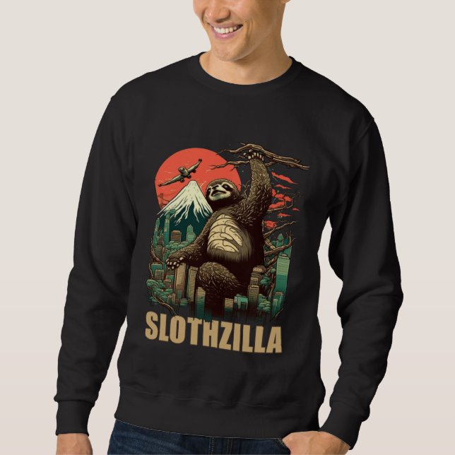 Moletom Japão Kaiju Preguiça Slothzilla (Frente)