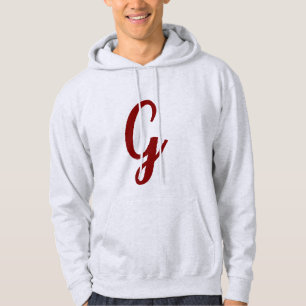 Moletom Jaqueta com capa de corda-G