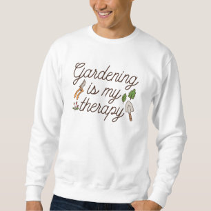 Moletom Jardinagem É Minha Terapia