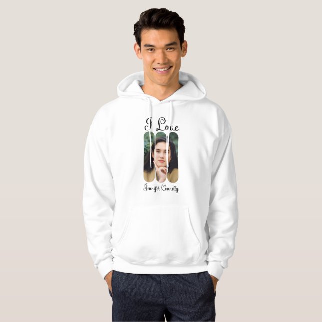 Moletom Jennifer Connelly Vintage Design (Frente Completa)