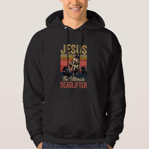Moletom Jesus Antigo O Levantador de Peso Definitivo Crist