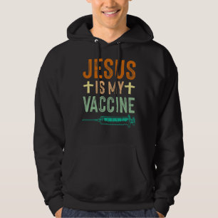 Moletom Jesus Cristo Cristão Jesus É Minha Vacina Christi