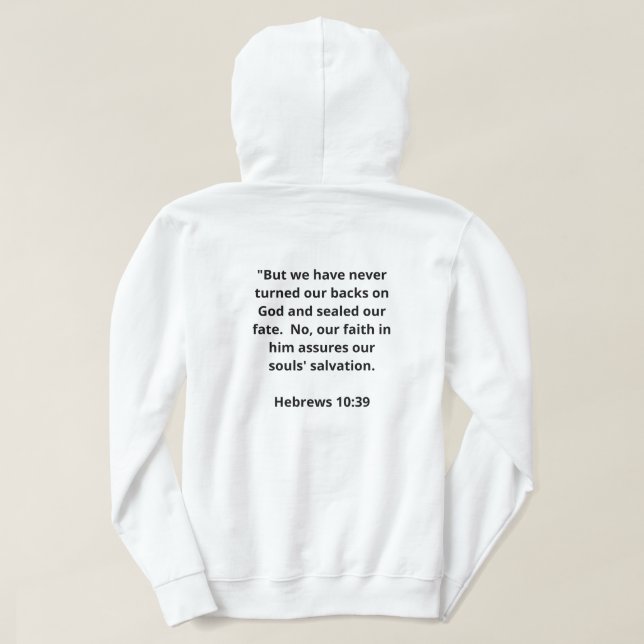 Moletom Jesus > Cultura Hoodie (Verso do Design)