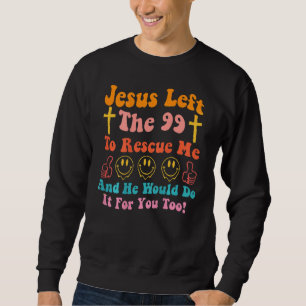Moletom Jesus Deixou os 99 para me resgatar e Ele faria is