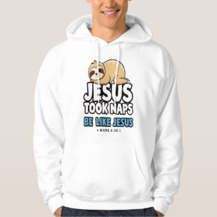 Moletom Jesus Dormia, Preguiça Divertida