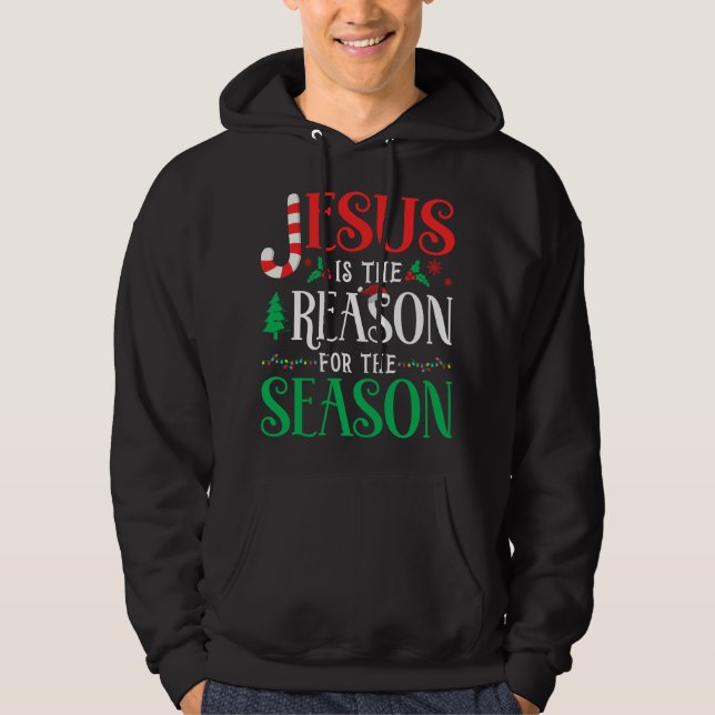Moletom Jesus é a razão do Natal da temporada (Frente)