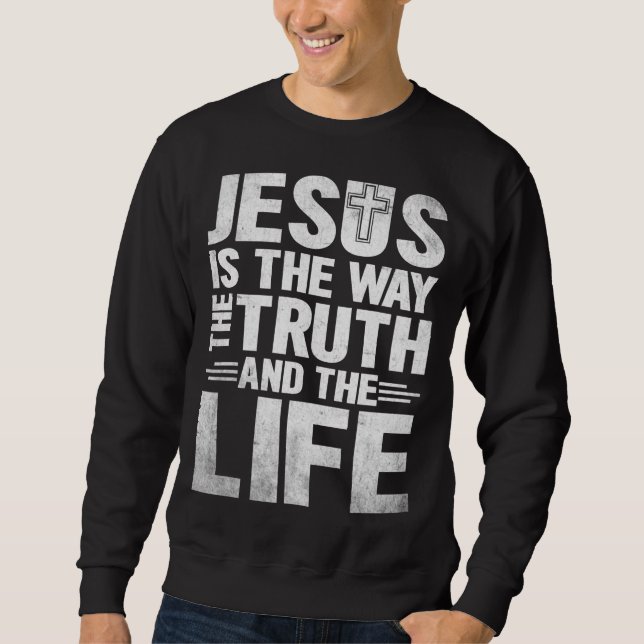 Moletom Jesus É A Verdade Da Vida (Frente)