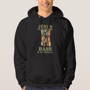 Moletom Jesus É Meu Bass Salvador É Minha Terapia