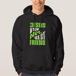 Moletom Jesus é meu melhor amigo católico citando adolesce