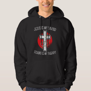 Moletom Jesus é meu salvador pescar é meu cristão de terap