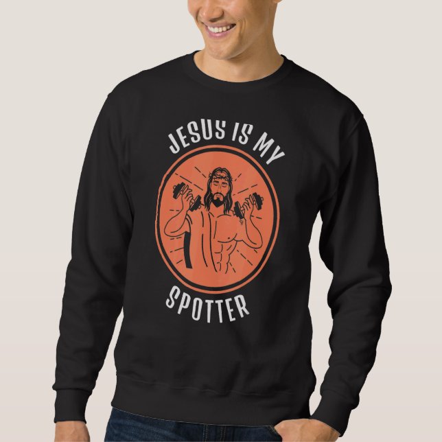 Moletom Jesus É O Meu Espírito Cristão, Jesus M (Frente)